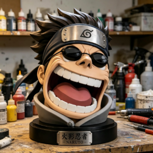 abstract and humorous anime character model 9